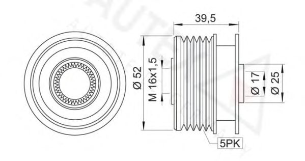 Sistem roata libera, generator