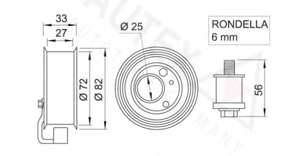 rola intinzator,curea distributie