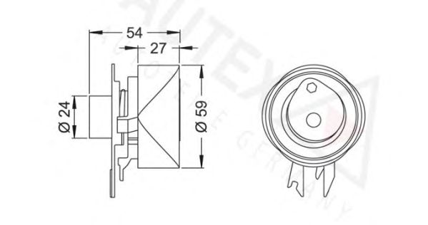 rola intinzator,curea distributie