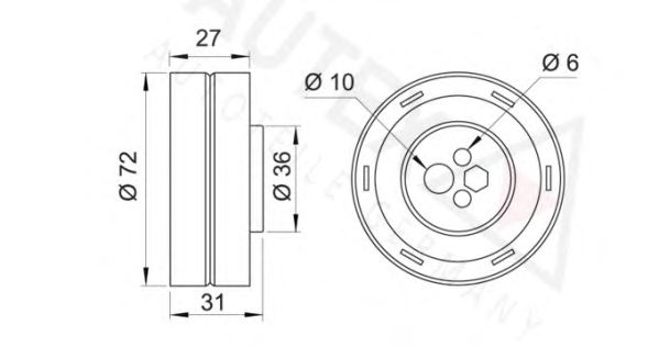 rola intinzator,curea distributie