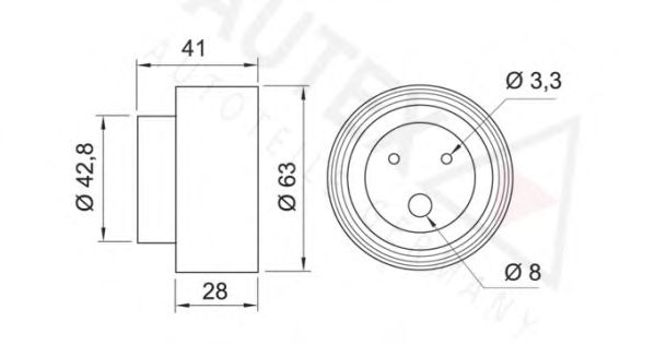 rola intinzator,curea distributie