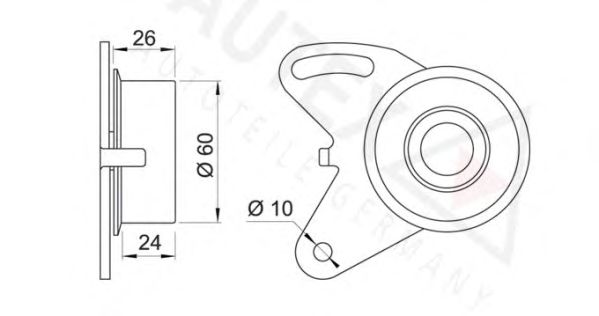 rola intinzator,curea distributie