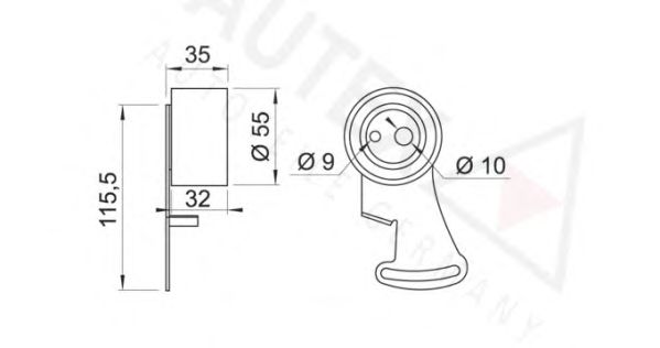 rola intinzator,curea distributie