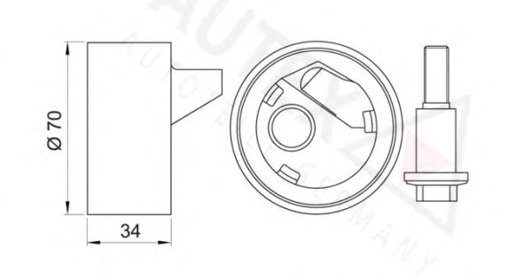 rola intinzator,curea distributie