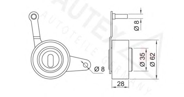 rola intinzator,curea distributie