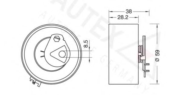 rola intinzator,curea distributie