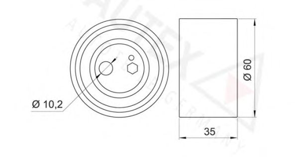 rola intinzator,curea distributie