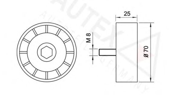 rola intinzator,curea transmisie