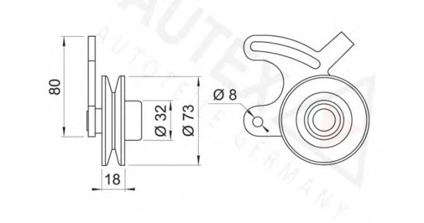 Intinzator, Curea trapezoidal