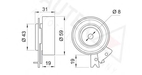 rola intinzator,curea distributie