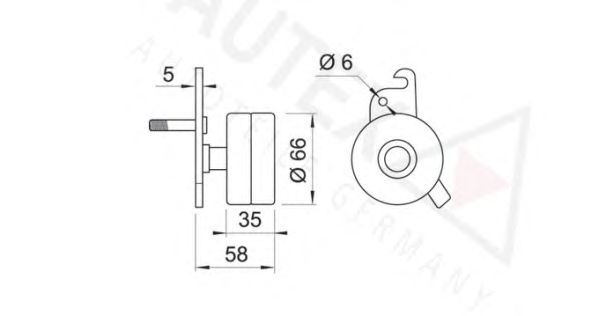 rola intinzator,curea transmisie