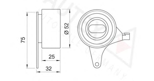 rola intinzator,curea distributie