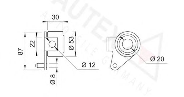 rola intinzator,curea distributie