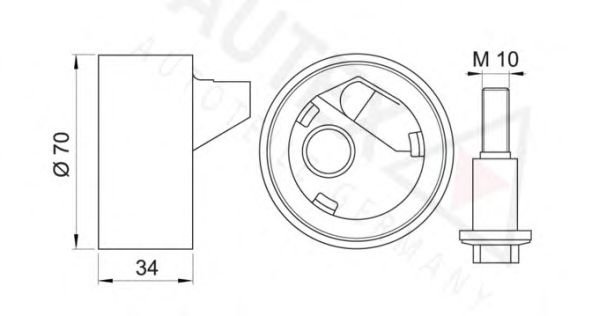 rola intinzator,curea distributie