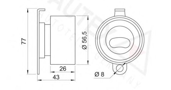 rola intinzator,curea distributie