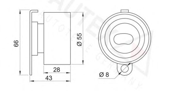 rola intinzator,curea distributie