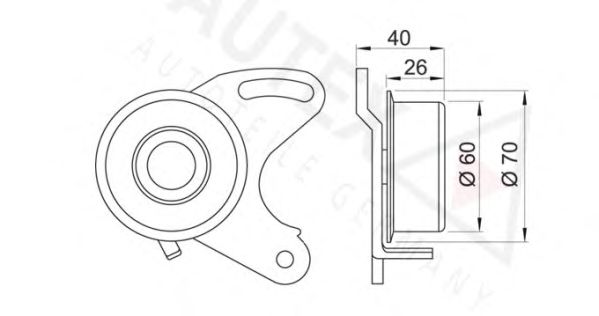 rola intinzator,curea distributie