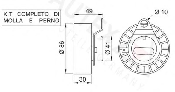 rola intinzator,curea distributie