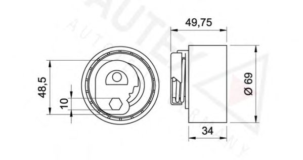 rola intinzator,curea distributie