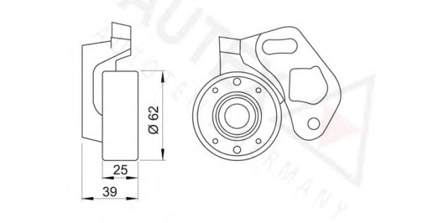 rola intinzator,curea distributie