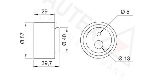 rola intinzator,curea distributie