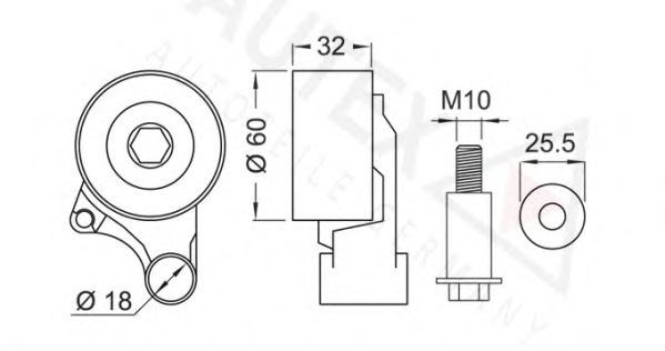 rola intinzator,curea distributie