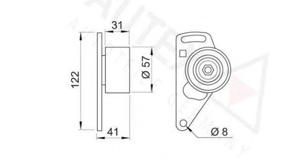 rola intinzator,curea distributie