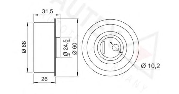 rola intinzator,curea distributie