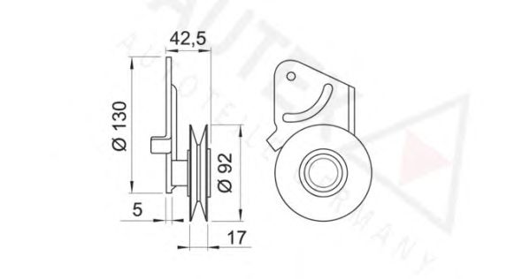 Intinzator, Curea trapezoidal