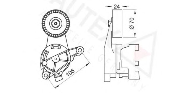 intinzator,curea transmisie