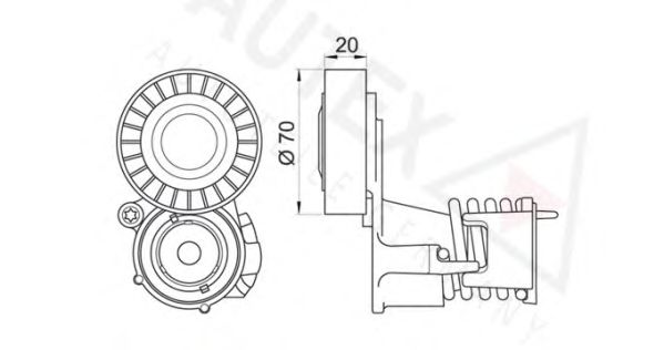 Intinzator curea, curea distributie