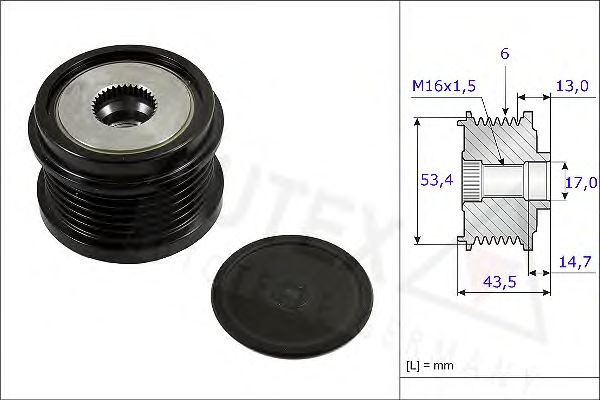 Sistem roata libera, generator