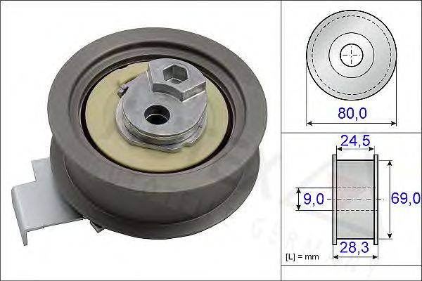 rola intinzator,curea distributie