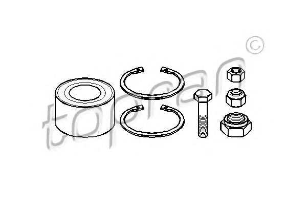 Set rulment roata