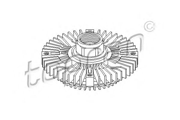 Cupla, ventilator radiator