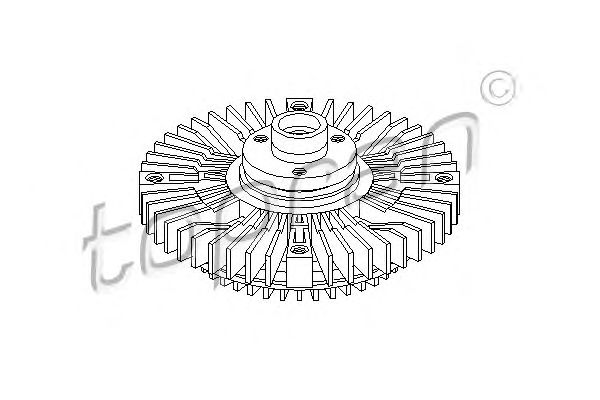 Cupla, ventilator radiator