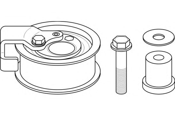 rola intinzator,curea distributie