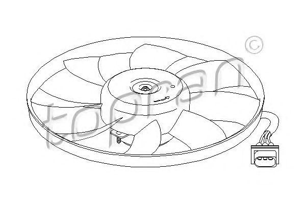 Ventilator, radiator