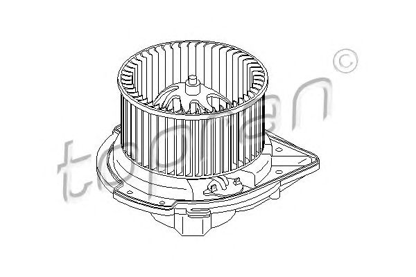 Electromotor, ventilatie interioara