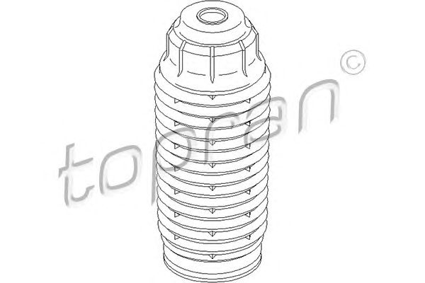 Capac protectie/Burduf, amortizor