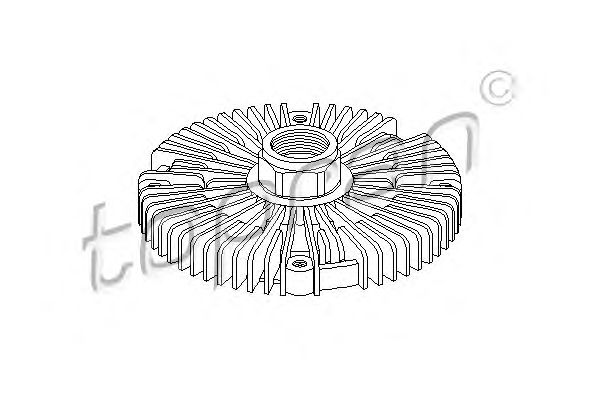 Cupla, ventilator radiator