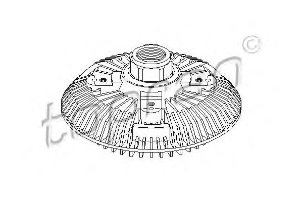 Cupla, ventilator radiator