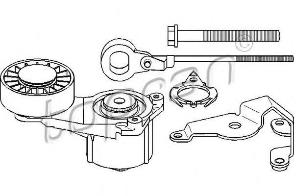 Intinzator curea, curea distributie