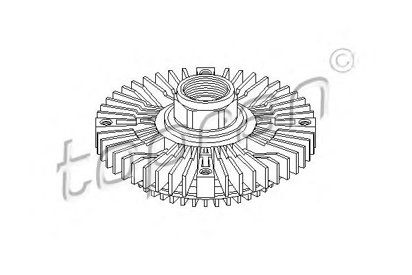 Cupla, ventilator radiator