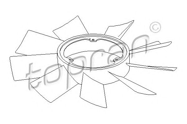 Paleta ventilator, racire motor