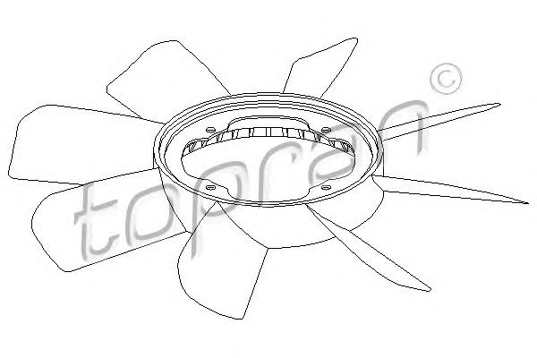 Paleta ventilator, racire motor