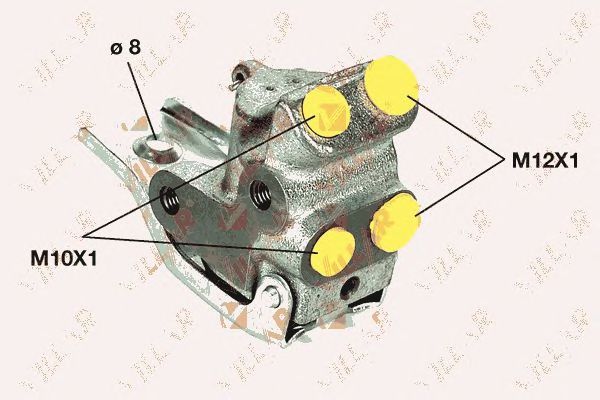 Regulator putere de franare