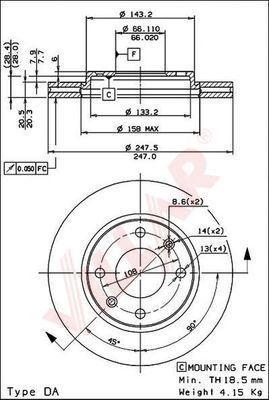 Disc frana