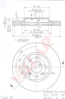 Disc frana