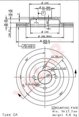 Disc frana